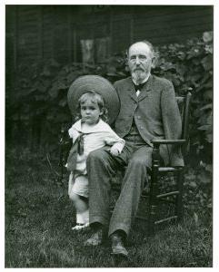 Photo of Horton and grandson ca. 1903