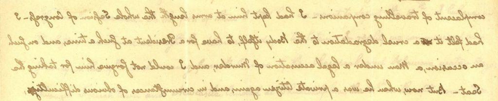约翰·昆西·亚当斯写给托马斯·博伊尔斯顿·亚当斯的信的细节