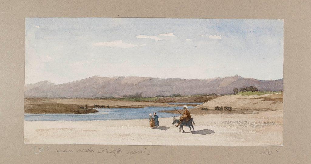 海伦·毕格罗·梅里曼画的《尼罗河》 