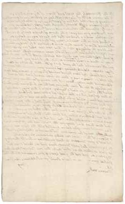 1788年2月27日，霍尔王子向马萨诸塞州法院的请愿书 