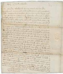 Letter from Thomas Cushing to Jasper Mauduit, 17 November 1764 