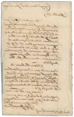 约翰·汉考克致阿尔特玛斯·沃德的信，1775年6月22日 