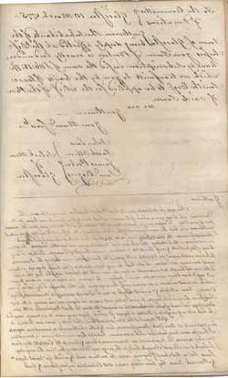 Letter from William Black of the Committee of Correspondence, James River County, Virginia, to the Boston Committee of Donations (copy in letterbook volume 2), 22 December 1774, pages 94-95 