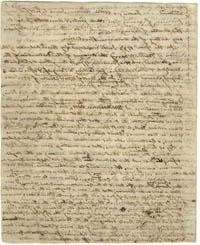 保罗·里维尔给杰里米·贝尔纳普的信，大约1798年 