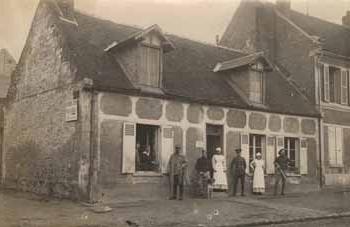 The house at Ressons-sur-Matz where Eleanor `Nora` Saltonstall lived in early 1918 Photograph