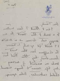 埃莉诺·“诺拉”·索尔顿斯托尔给家人的信，1918年11月4日 