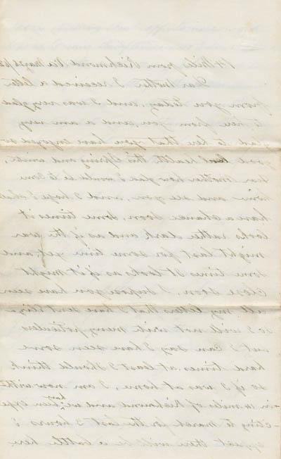 Letter from Moses Hill to Persis Hill, 26 May 1862 