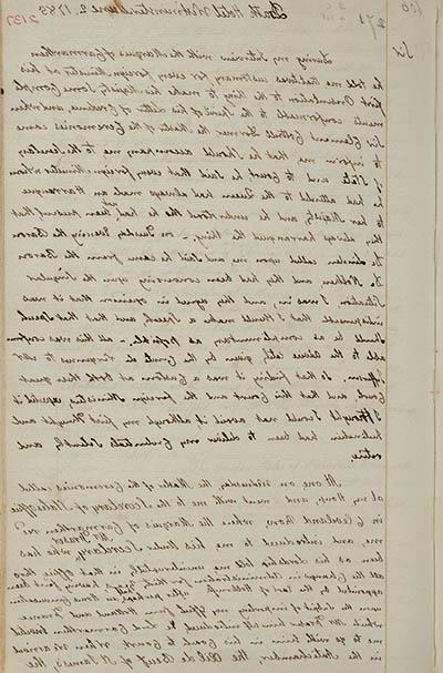 约翰·亚当斯给约翰·杰伊的信(信笺副本)，1785年6月2日 