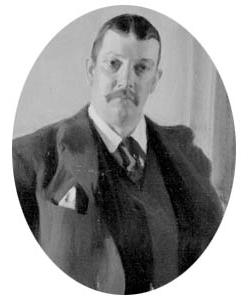 这幅肖像画描绘的是理查德·米德尔科特·索尔顿斯托尔(1859-1922)