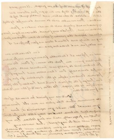刘易斯·卡斯写给莱弗里特·索尔顿斯托尔的信的细节，1802年11月18日